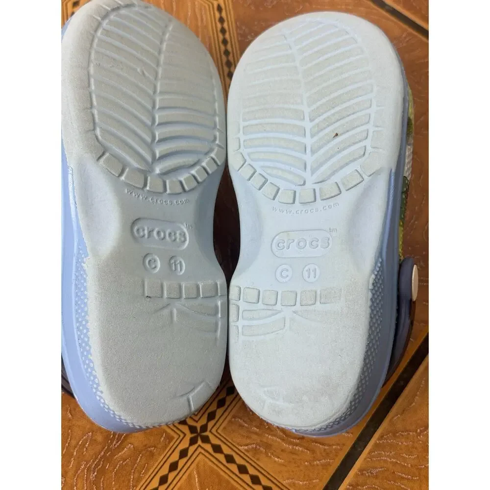 Crocs Classic Clog Bluey & Bingo Blue Unisex Kids Slip-On Lightweight C11